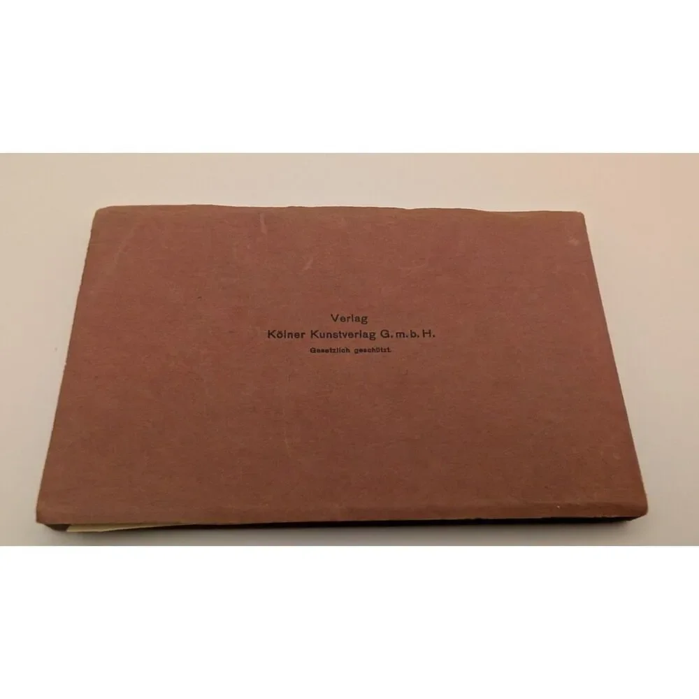 Antique German Postcard Booklet Der Domzu Cöln